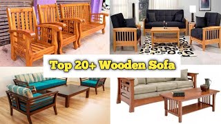 Top 15  modern wooden sofa set designs for living room | simple wooden sofa set | luxury sofa design