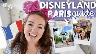 DISNEYLAND PARIS GUIDE! 🇫🇷✨ everything YOU need to know! 🏰 best food, rides, apps & 30th anniversary