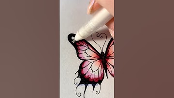 how to draw PERFECT butterflies every time! 🦋✨