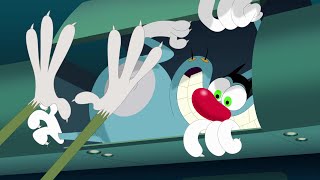 Oggy and the Cockroaches  Panic in the air (S07E14) BEST CARTOON COLLECTION | New Episodes in HD