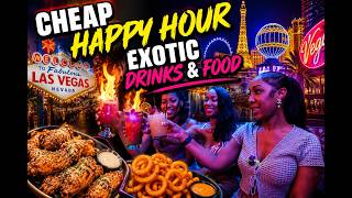 Cheap Drinks & Amazing Happy hour at this Wild Exotic Las Vegas Bar!