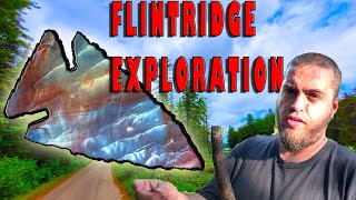 Exploring Flint Ridge Nethers Farm And then Collect Flint and crystals for KNAPPING! (Full Movie)