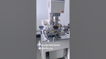 Motor shaft automatic punching 4 and 8 splined machine #automatic #automaticmachine