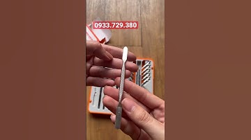 Bộ tua vít đa năng 26 trong 1 Kapusi sửa điện thoại - máy tính - mắt kính v.v… Lh : 0933.729.380