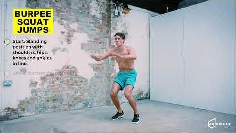 Burpee Squat Jumps