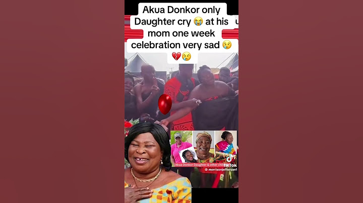 ❤️🖤❤️RIP Maame Akua Donkor❤️🖤❤️