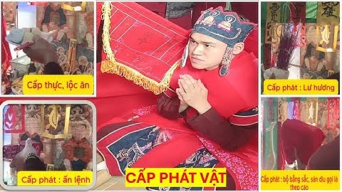 Cấp sắc dân tộc sán dìu của em Đỗ Đức Thịnh thôn Số Tư, xã Quý Sơn, TX Chũ, tỉnh Bắc Giang. Tập 11