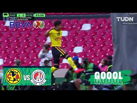¡YA ES GOLEADA! | América vs Atlético de San Luis | Liga MX - Jornada 4 Apertura 2026 | TUDN