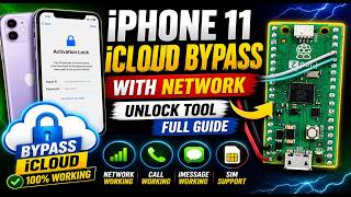 iPhone 11 iCloud Bypass With Network  Unlock Tool Full Guide