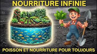 Le Système de Nourriture Infinie : Poisson + Légumes pour Toujours (Aquaponie Maison)