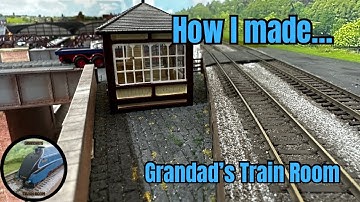 My Big Model Railway Build - #10. Cobblestones for the level crossing Signal Box!