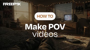 How to make AI POV videos | Freepik How-To