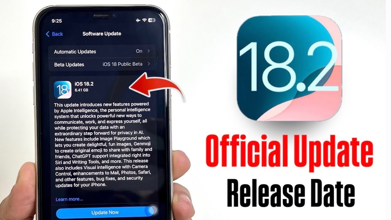 iOS 18.2 Official Stable Update Release Date - YouTube