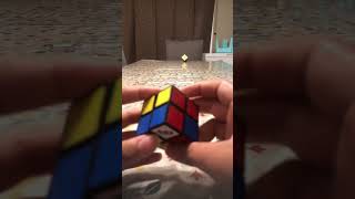Solving a 2x2 Rubik’s cube #rubikscube #cubehead #jperm