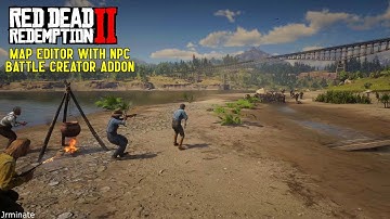 Red Dead Redemption 2 - Map Editor with NPC Battle Addon (mods) NPC Wars