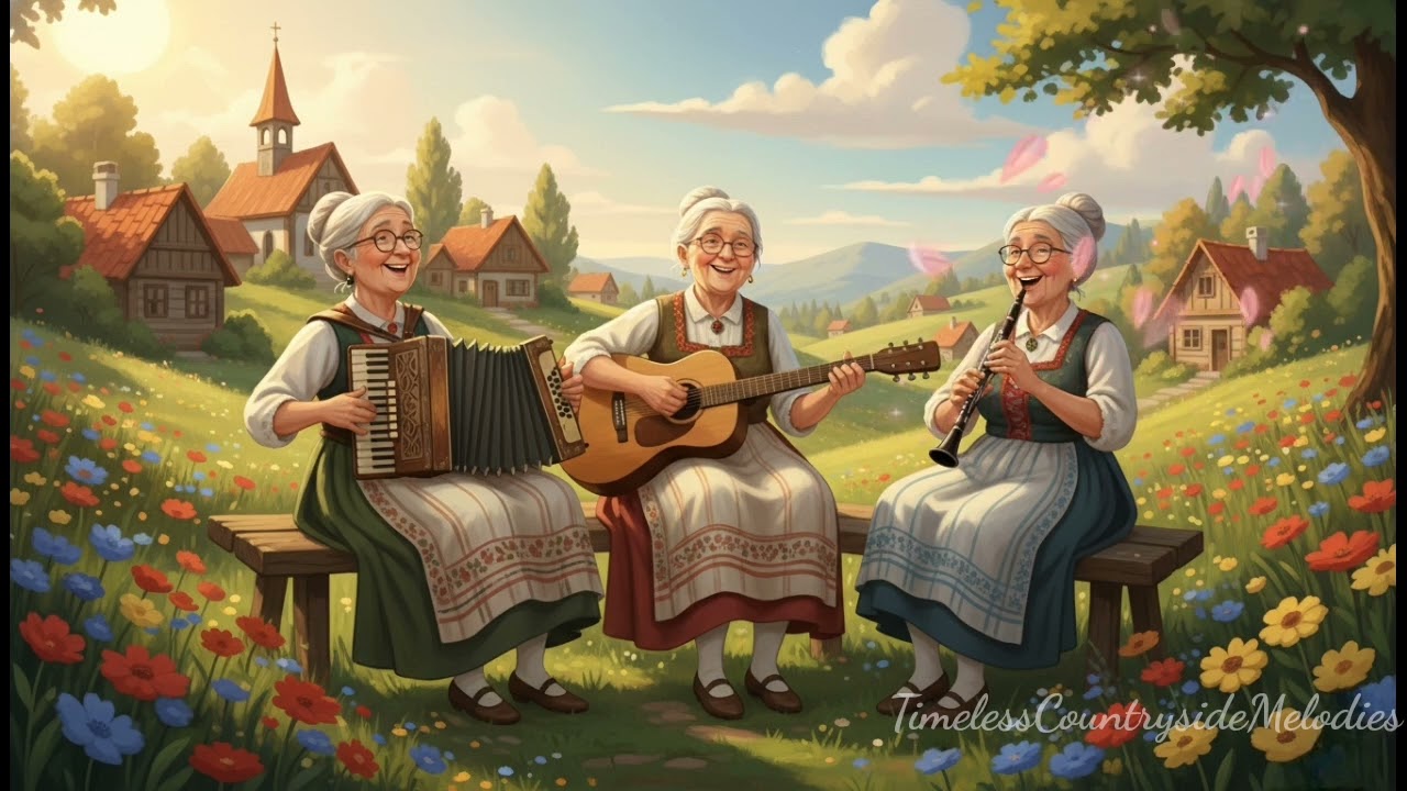 Cheerful Traditional Folk Instrumental – Village Life