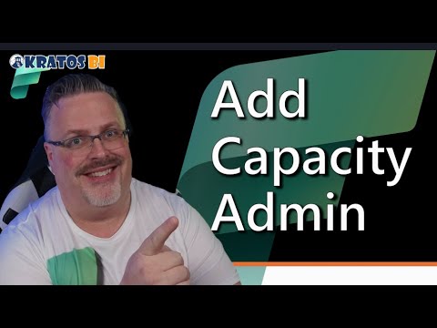 How to ADD a Fabric Capacity Admin