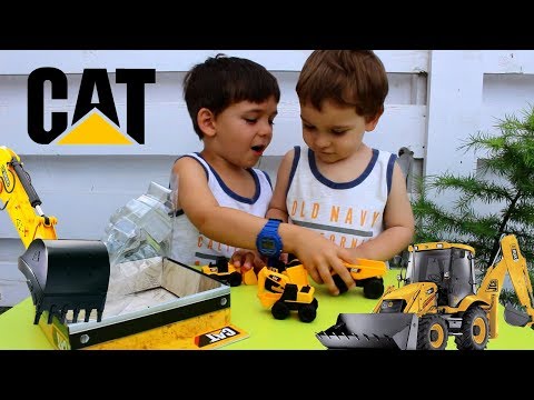 CAT мини-техника 5 шт в наборе Toy State (34601)