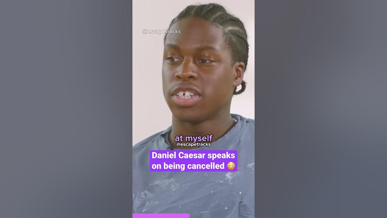 Daniel Caesar Speaks On Being CANCELLED 😳 #danielcaesar #singer #rnb #rnbsoul #rnbmusic #shorts