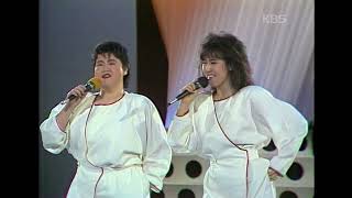 서울 시스터즈(Seoul Sisters) - 청춘열차 [쇼특급] | KBS 19880312 방송
