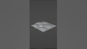 Tip: Create a Landscape with  Proportional Editing #blender #blender3d #blendertutorial #howto