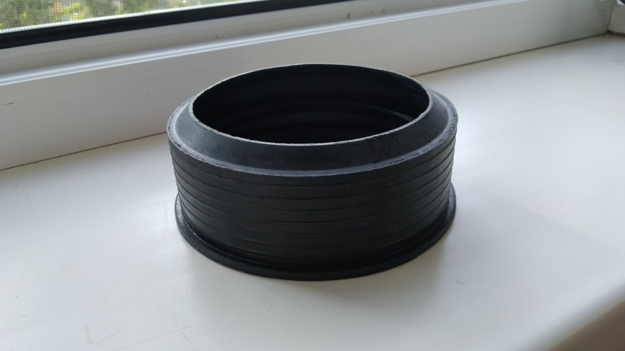 Резиновая манжета 125/110 для уплотнения подключения унитаза в ...