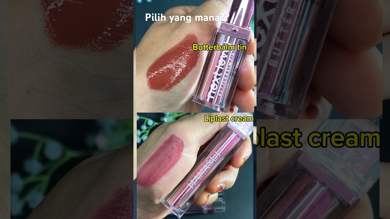 Battle hanasui next level Butter balm tint vs Liplast cream
