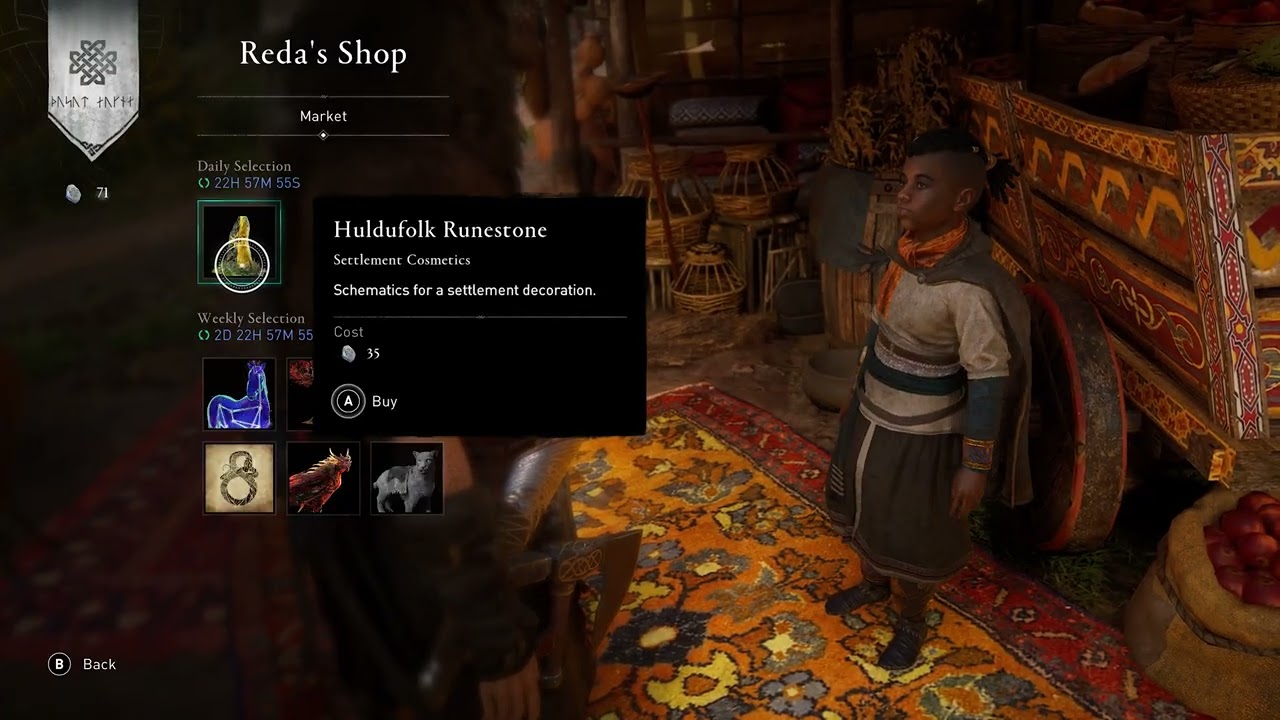 AC Valhalla - Reda's Shop Daily Update 17/01/26