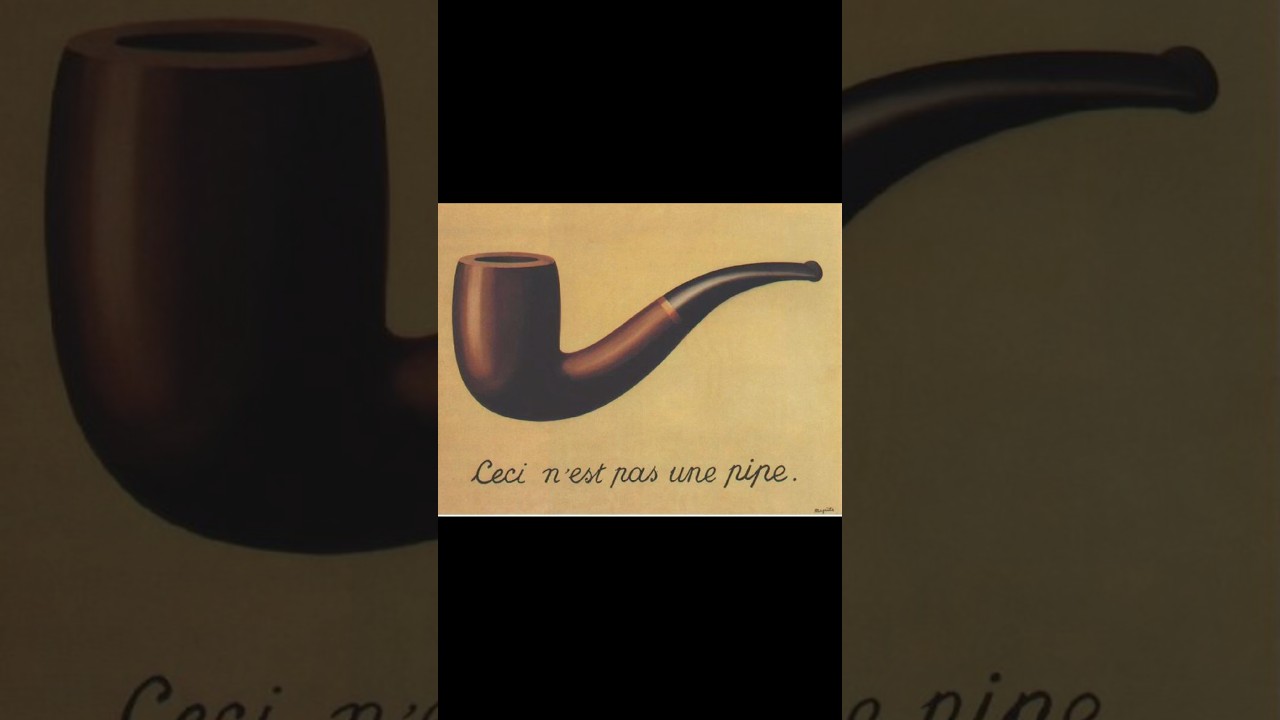 Разгадка картины Рене Магритта "Вероломство образов" 