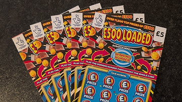 £25 aan gloednieuwe Allwyn UK ​​National Lottery krasloten ter waarde van £500