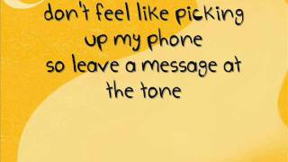 The Lazy Song - Bruno Mars (w/ lyrics)