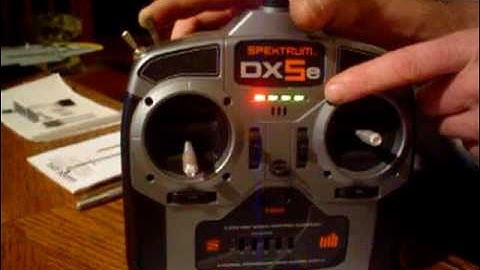 Binding your Spektrum transmitter to your reciever