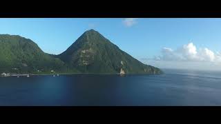 The Pitons of Saint Lucia, a Wonder of the Caribbean