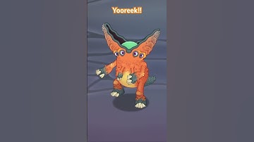 New monster yooreek on ethereal workshop #mysingingmonsters #shorts