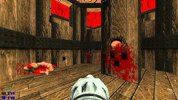 Doom 2 Hell on Earth - MAP29 The Living End - UVMAX 100% Secrets 60fps Uncommented