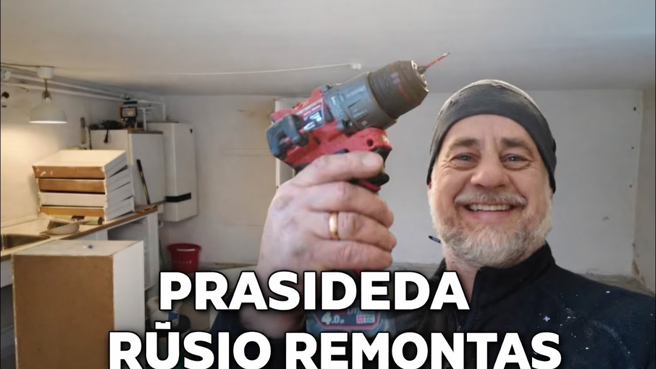 RŪSIO REMONTO PRADŽIA 🇩🇰 | Ardau, vertinu būklę ir šlifuoju laiptus (1 dalis ) 