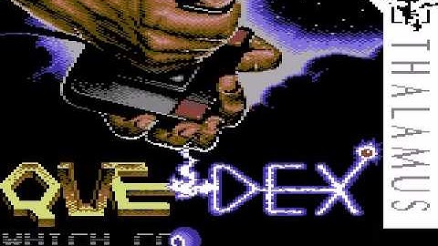 Quedex (C64): Loading Sequence, Title, Demo and Gameplay