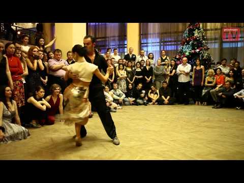 Rodrigo "Joe" Corbata & Lucila Cionci, 4, Russia, Moscow, Milonga "El Color" 7.12.2012