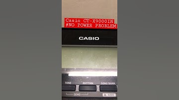 No power problem in Casio CT-X9000IN | #Shorts