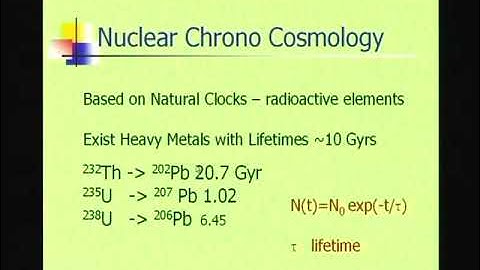 Lecture 17 of 35: Age of the Universe | Physical Cosmology | By Prof. Somnath Bharadwaj