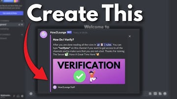 How To Create A Verification System Using Mimu Bot 🌸