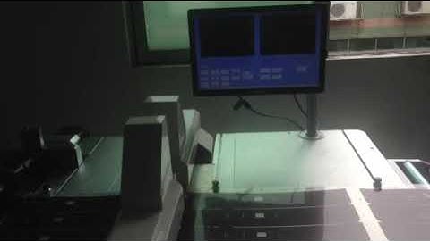 roll to roll double needles automatic guide hole punching machine with CCD alignment