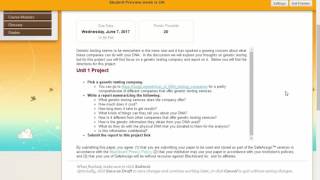 ACC - How to submit an assignment on blackboard