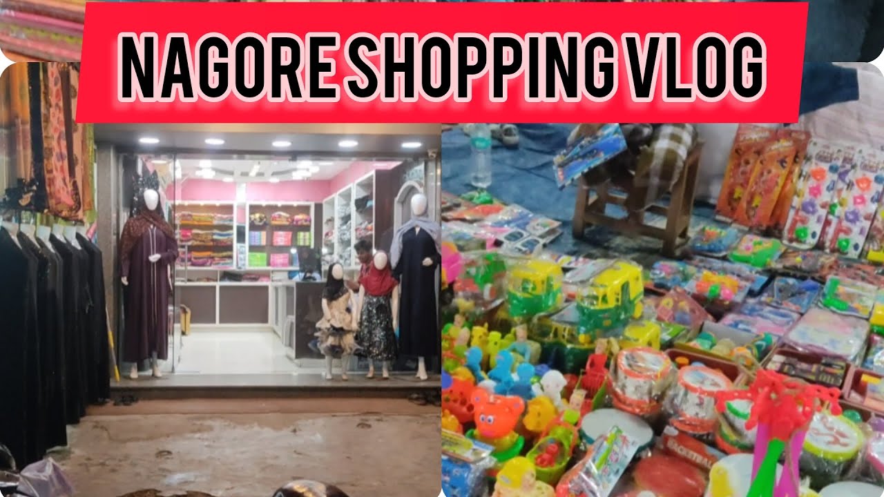 Day in may life  😍|| Nagore shopping vlog 🛍️|| karaikal mandi dinner  