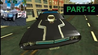 US POLICE GANGSTER CHASE SIMULATOR 2019 PART 12 THE TRAFFIC CYAN COUPE CAR IS THE NEAR MISS LEVEL 8 screenshot 5