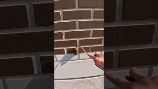 Color transformation with masonry stain #staining #masonry #construction