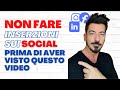 Non fare inserzioni sui Social Network prima di aver visto questo video. (Facebook ads - Google ads)