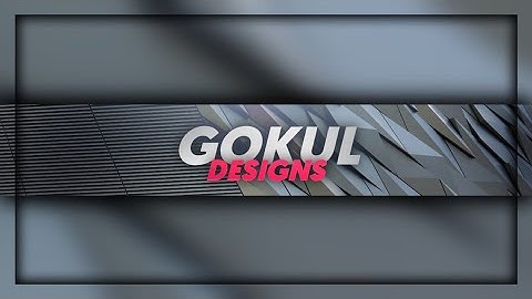 How To Make A Cool YouTube Banner On Android (PS Touch)