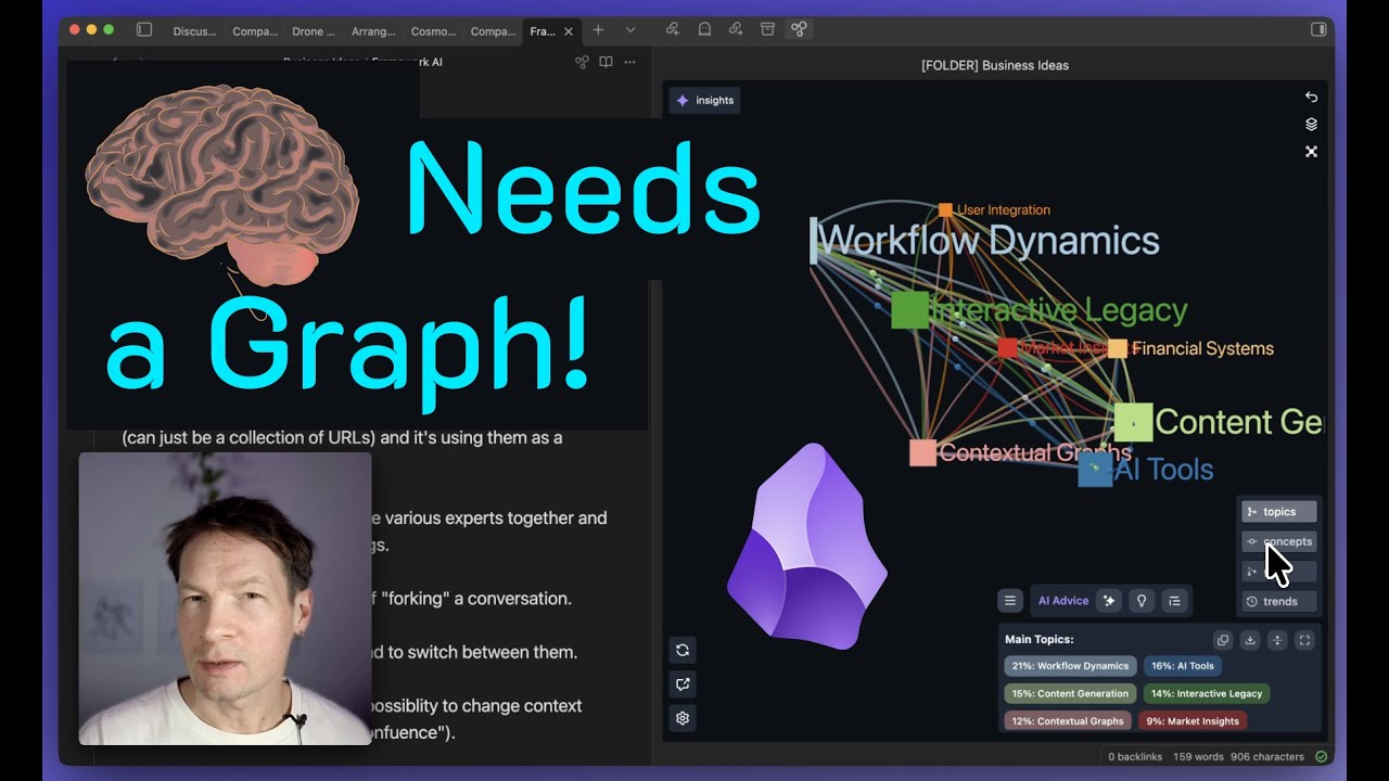 Why Your Second Brain Needs a Graph to Produce Insights