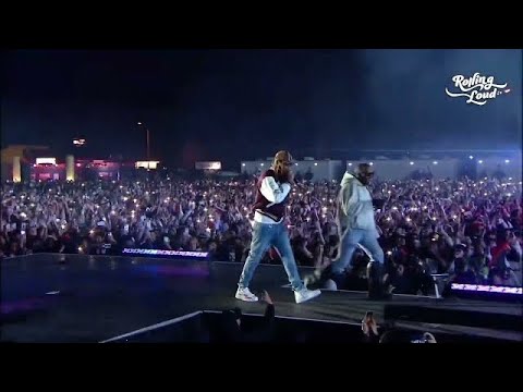 Kanye West Future   Fck Up Some Commas Freestyle Live from Rolling Loud California 2021